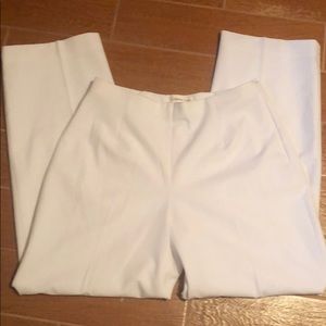 Coldwater Creek 10P white dress slacks